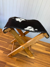 Load image into Gallery viewer, Cowhide Foot Stool 004