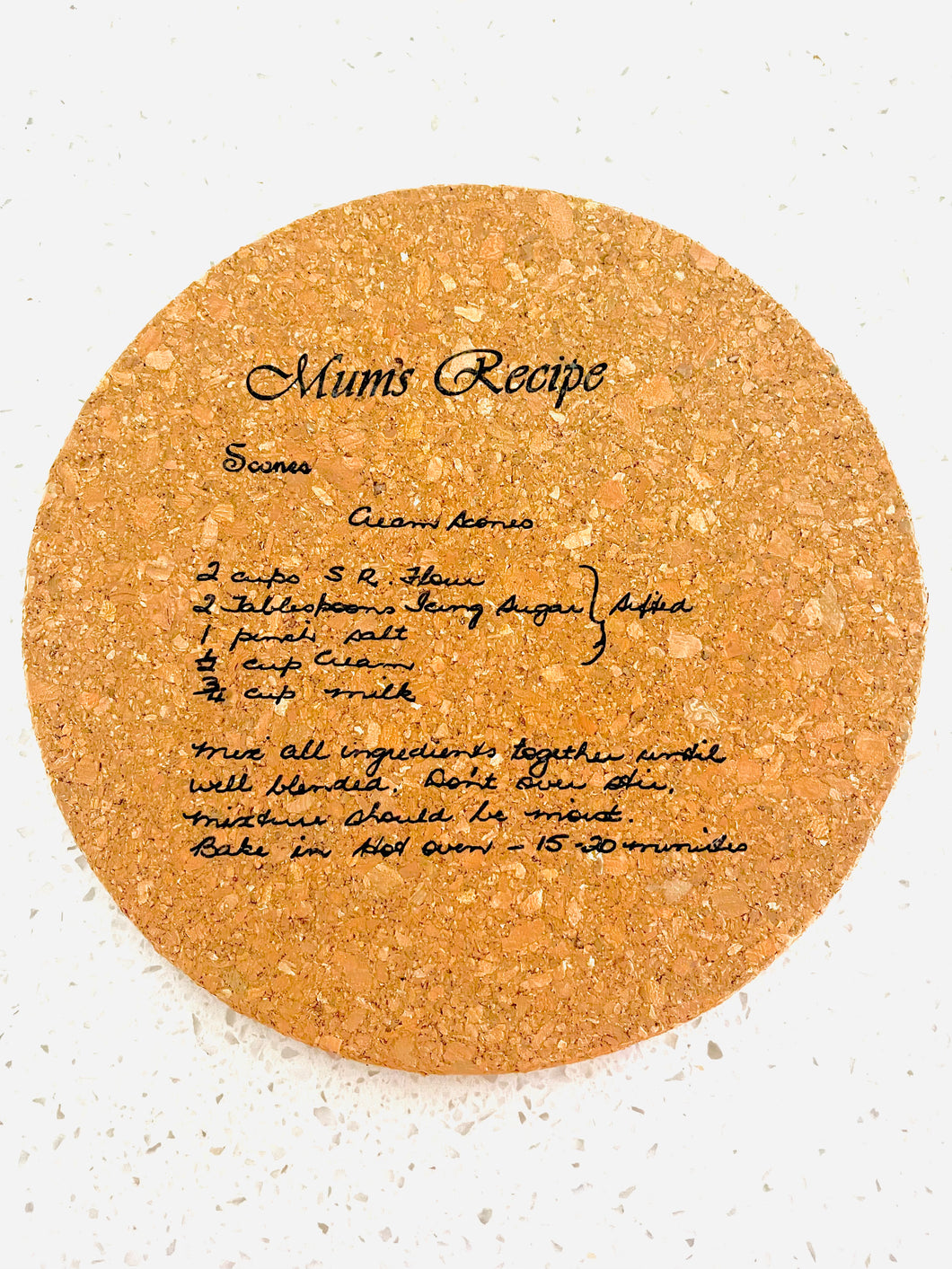 Recipe Cork Boards