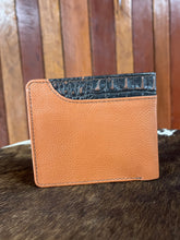 Load image into Gallery viewer, Wallet No Clip - Barcoo - Tan with Brown Croc