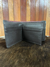 Load image into Gallery viewer, Wallet No Clip - Barcoo - Brown with Shiraz Ostrich