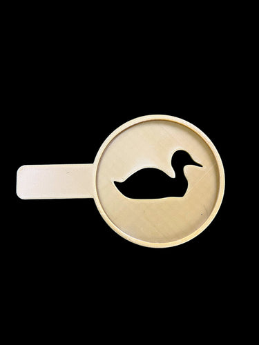 Coffee Stencil - Duck
