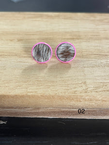 Earrings - Pink Musk Sticks 02