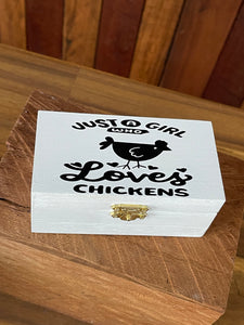 Jewellery Box - Chickens 🐓