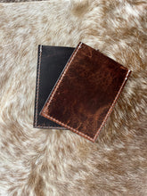 Load image into Gallery viewer, Card Holder - Tooled Leather