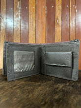 Load image into Gallery viewer, Wallet No Clip - Barcoo - Brown with Shiraz Ostrich
