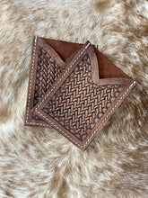 Load image into Gallery viewer, Card Holder - Tooled Leather