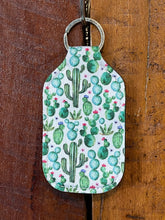 Load image into Gallery viewer, Keyring - Sanitiser Holder - Cactus 🌵