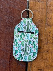 Keyring - Sanitiser Holder - Cactus 🌵