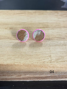 Earrings - Pink Musk Sticks 04