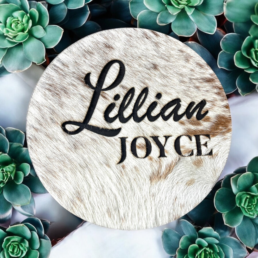 Name Plate - Plaque
