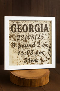 Name and Birth Announcement