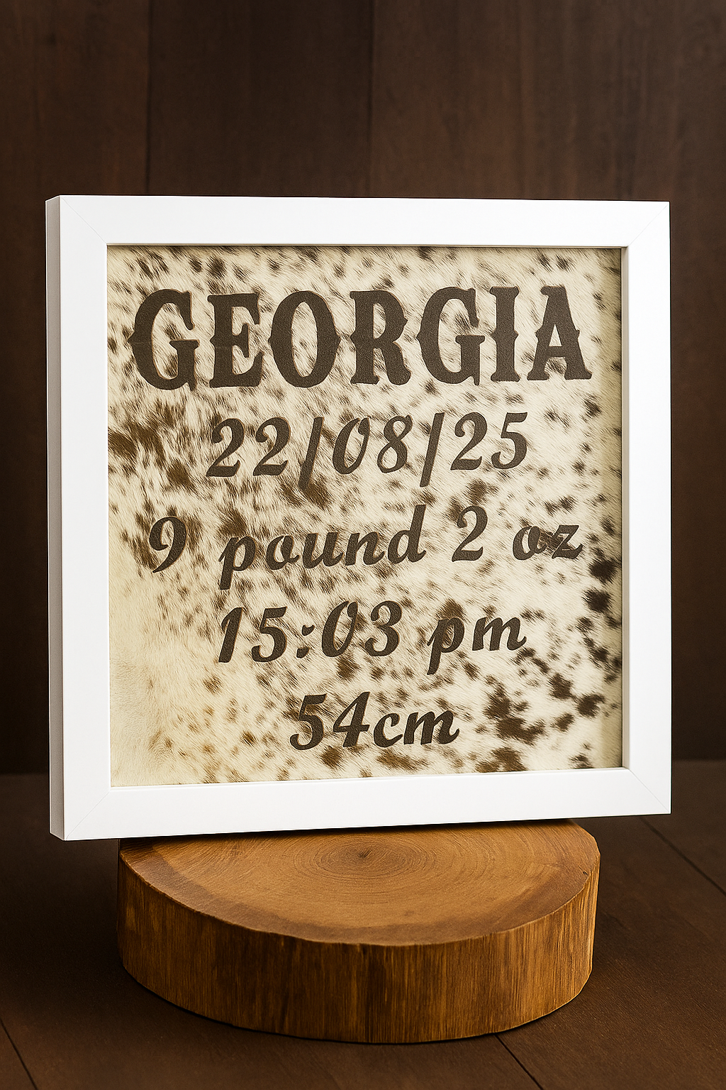 Name and Birth Announcement