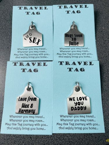 Travel Tag - Customised