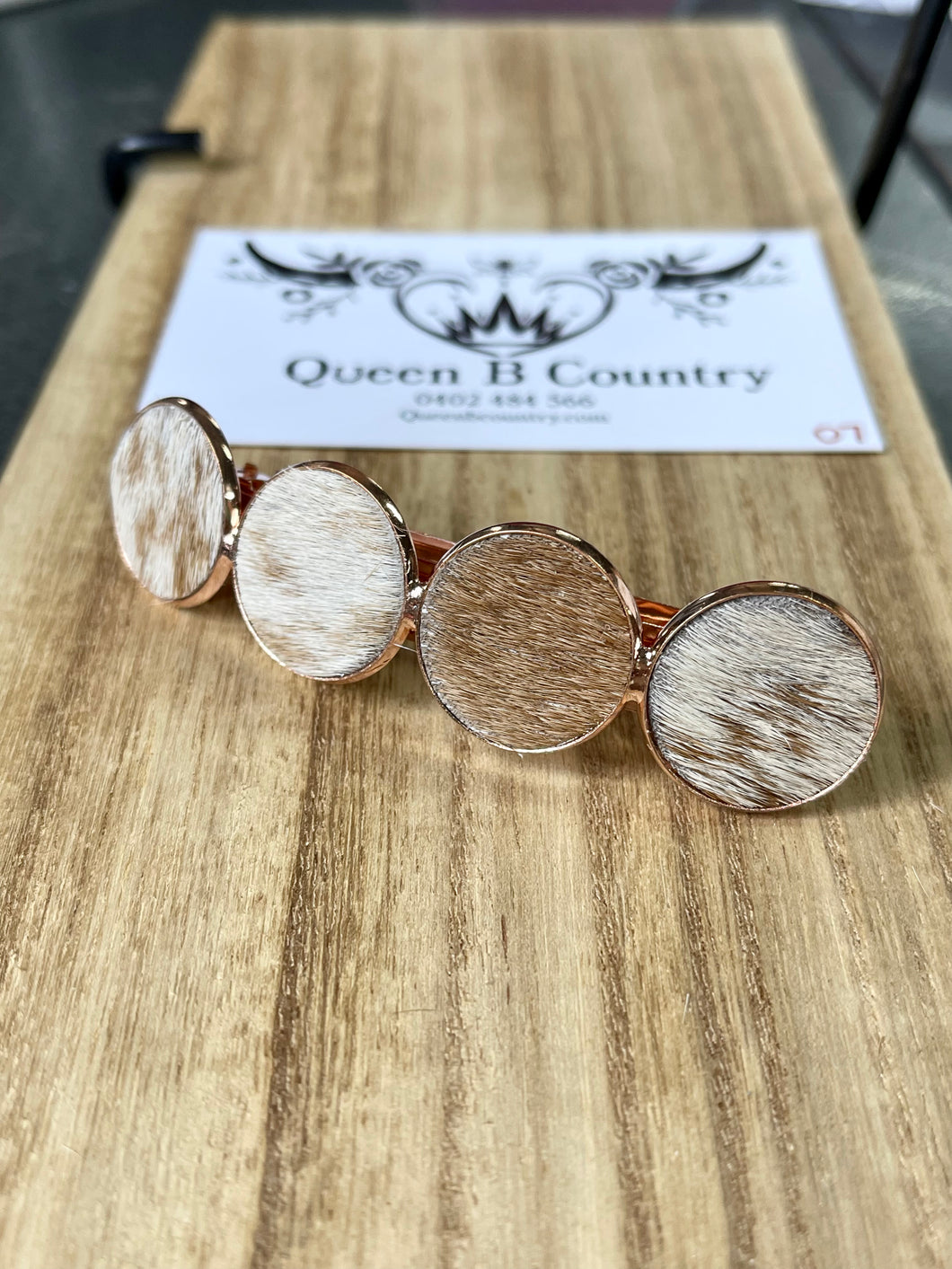 Hair Clip - Rose Gold 07