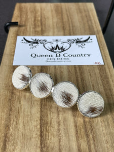 Hair Clip - Silver 02