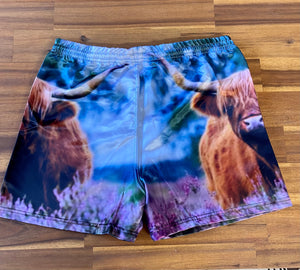 Boxer Shorts - Highland Cow