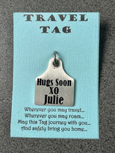 Load image into Gallery viewer, Travel Tag - Customised