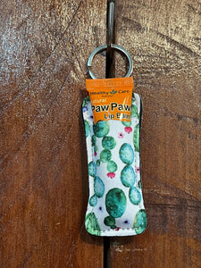 Lipgloss Holder Keyring - Cactus