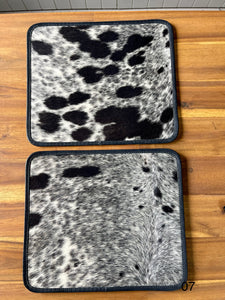 Placemats - Cowhide Doily - Bedside Table Mat 07