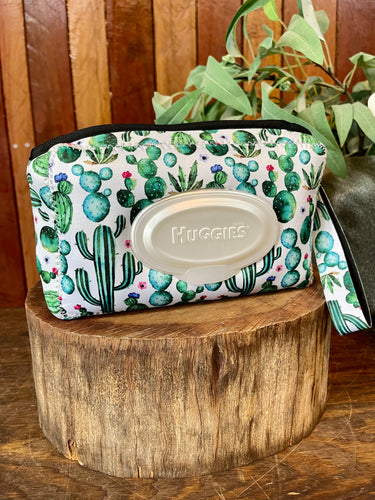 Baby Wipes Holder -  Cactus