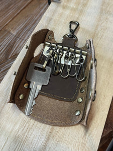 Key Holder - Keyring - Leather