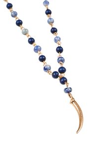 Necklace - Paloma Strand - Indigo