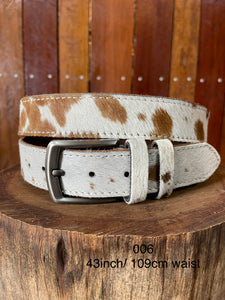 Belt - Cowhide 006 - 43 inch waist