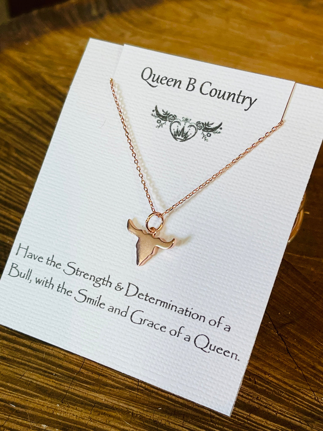 Queen b necklace sale