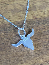 Load image into Gallery viewer, Necklace - Bullhead - Strength &amp; Determination - Sterling Silver