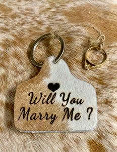 Branding - Cattle Ear Tag Keyring