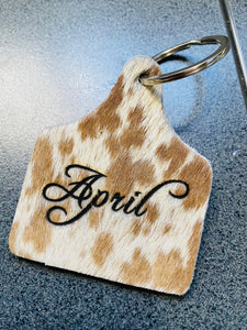 Branding - Cattle Ear Tag Keyring