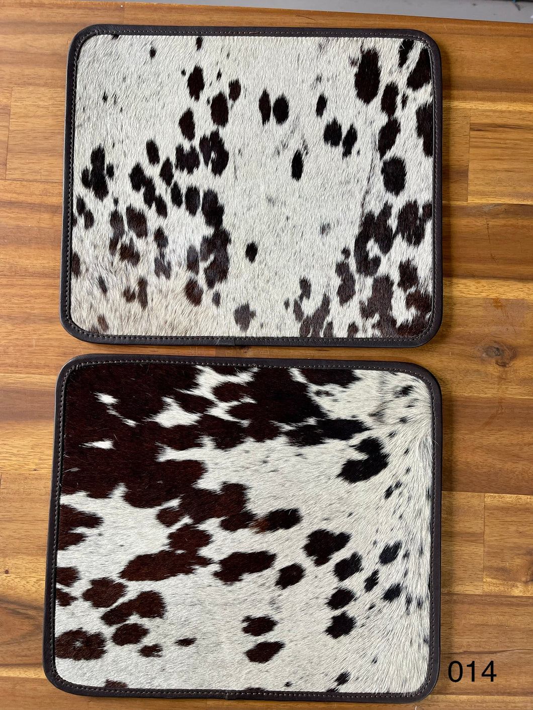 Placemats - Cowhide Doily - Bedside Table Mat 014
