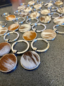 Keyring - Cowhide 25mm