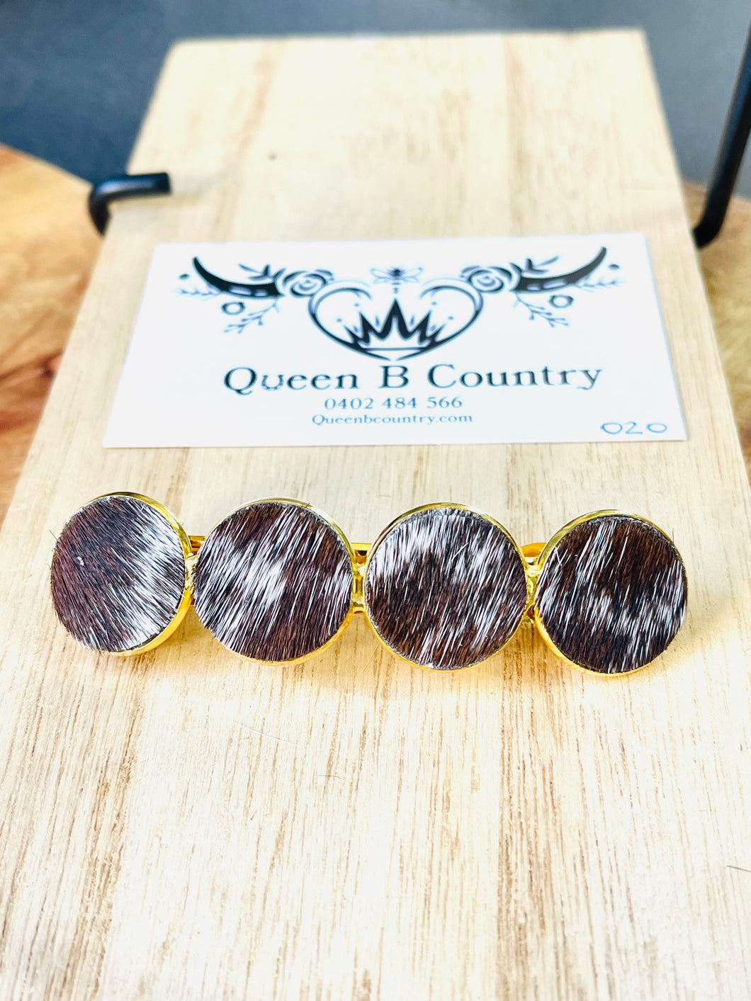 Hair Clip - Yellow Gold 020