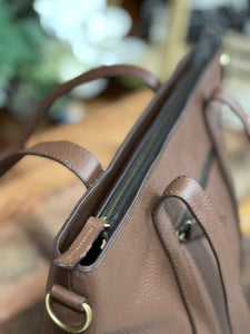 Handbag / Tote Bag - Rosie in Brown