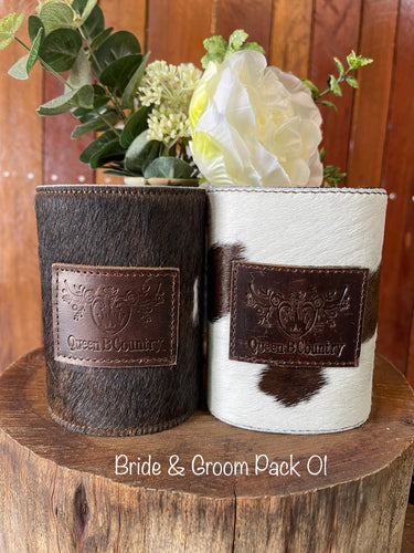 Stubby Coolers - Bride + Groom Pack 01