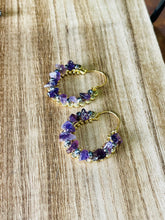 Load image into Gallery viewer, Earrings - La Luna - Amethyst