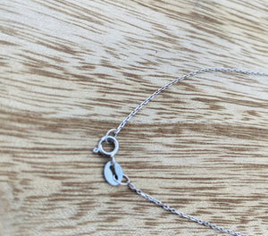 AAA - Necklace - Cattle Ear Tag - Pendant & Chain - Sterling Silver, Rose Gold, Yellow Gold