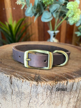 Load image into Gallery viewer, Collar - Leather - Small