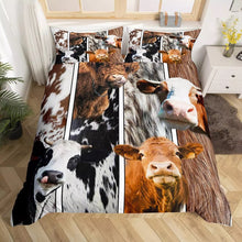 Load image into Gallery viewer, Doona Cover - Cow Love