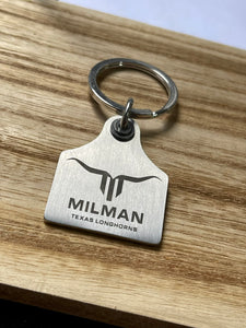 AA - Cattle Tag - Stainless Steel