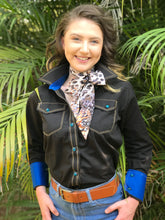 Load image into Gallery viewer, Blouse - Black ‘Rena’