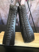 Load image into Gallery viewer, Stirrups - Brown Leather with Brown Leather Stitching