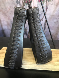Stirrups - Brown Leather with Brown Leather Stitching