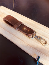 Load image into Gallery viewer, Keyring  - Loopit ~ Clipit - leather for belt