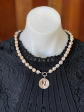 Load image into Gallery viewer, Necklace - Pearl + Personalised Pendant