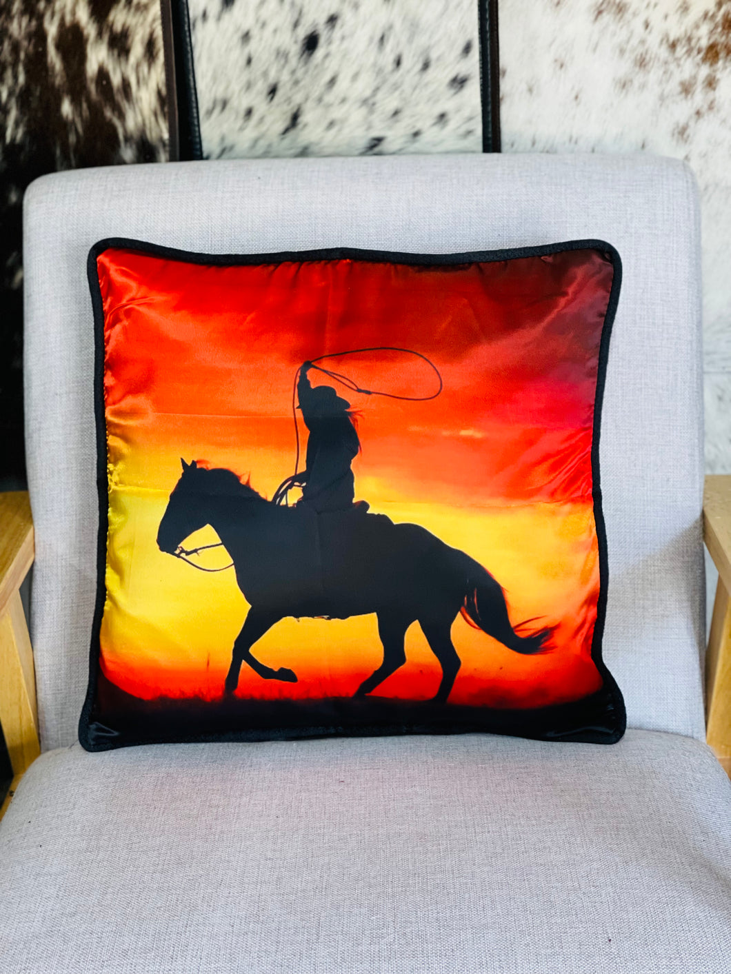 Cushion Cover - Sunset Rider