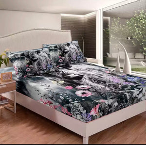 Bed Sheet Set - Highland Cow
