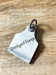 Large stainless steel pendants deals