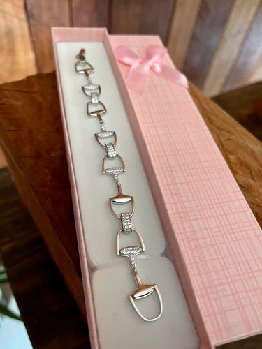 Bracelet - Horse Bit - Sterling Silver